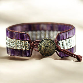 Pulsera de amatista antigua