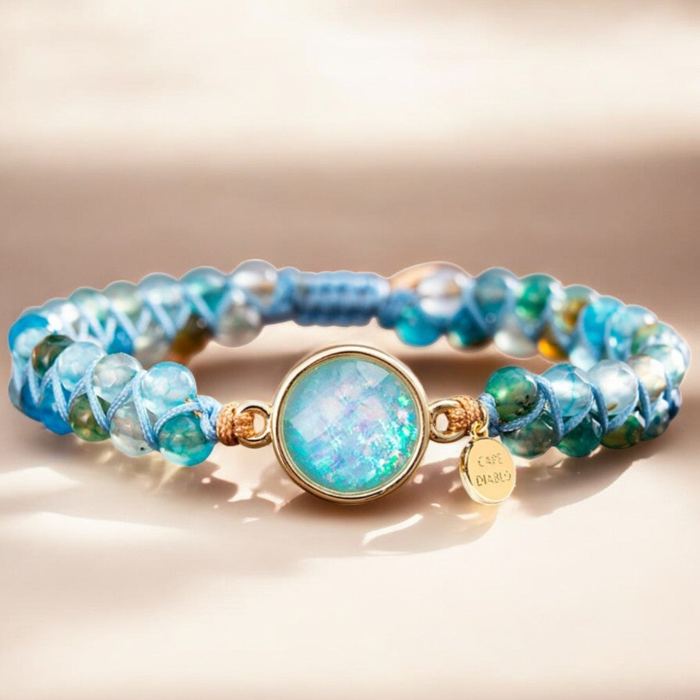 Pulsera de Protección Aqua Pura Opal