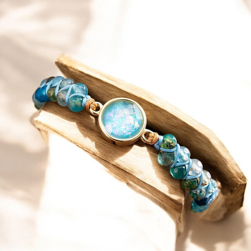 Pulsera de Protección Aqua Pura Opal