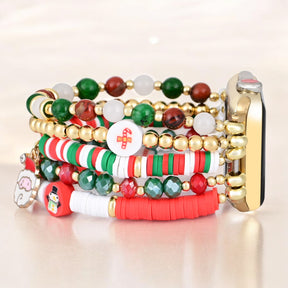 Correa Santa Sparkle Stretch Apple Watch