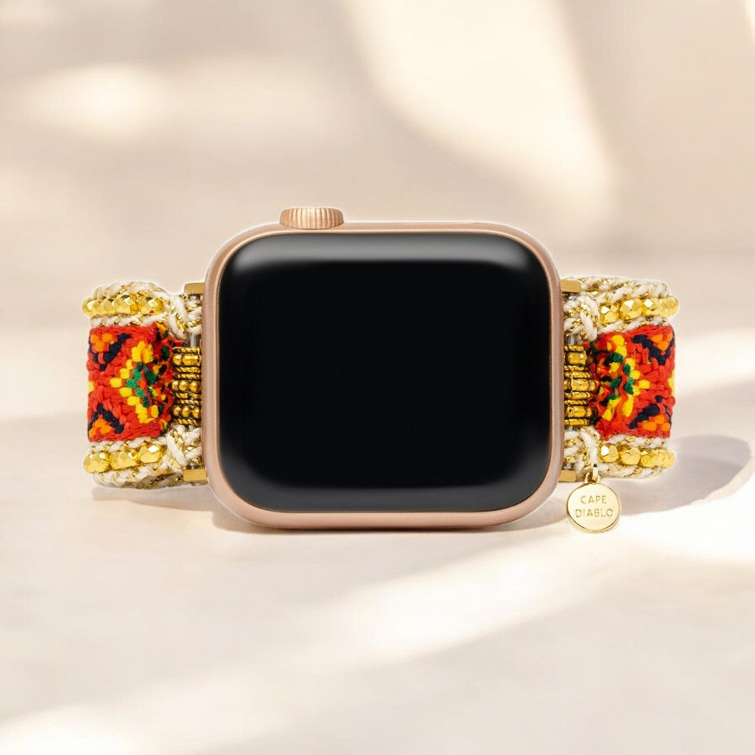 Correa Apple Watch Atardecer Floreciente