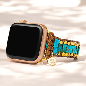 Correa en turquesa negrita Apple Watch