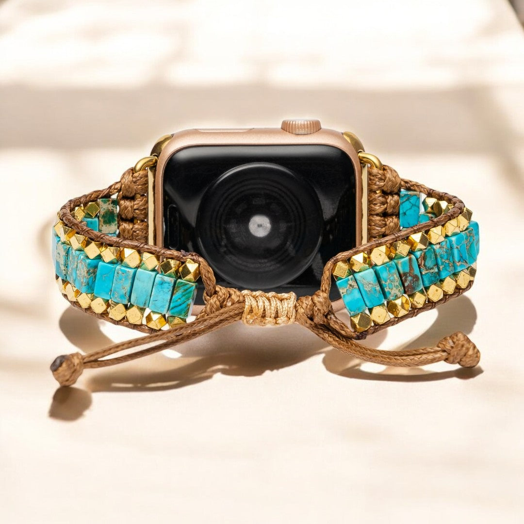 Correa en turquesa negrita Apple Watch