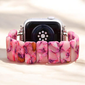 Correa Rose Marble Stretch para Apple Watch