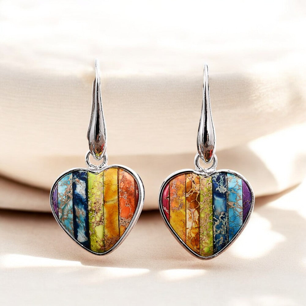 Pendientes de Energía del Corazón Chakra