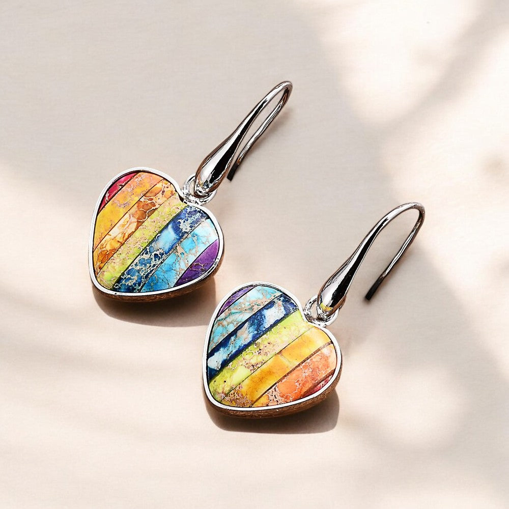 Pendientes de Energía del Corazón Chakra