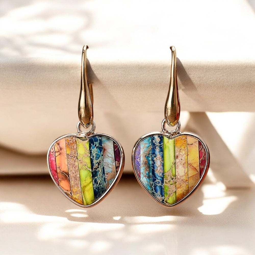 Pendientes Energía Corazón Chakra