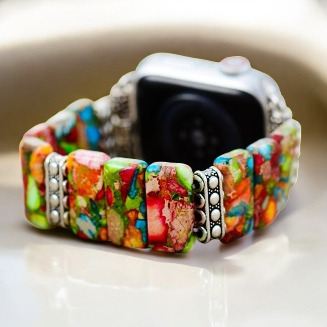 Correa Chic Flower Stretch Apple Watch