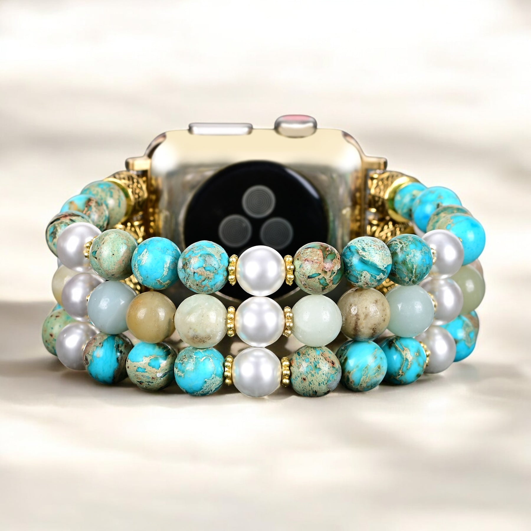 Correa elástica para reloj Ocean Breeze Jasper