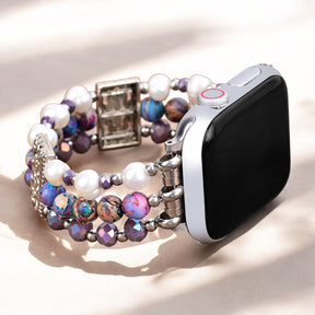 Correa Artisanal Jasper Oasis Stretch para Apple Watch