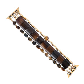 Correa elástica para Apple Watch Fierce Grace con ojo de tigre