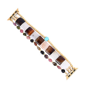 Correa elástica para Apple Watch de turmalina Midnight Bloom