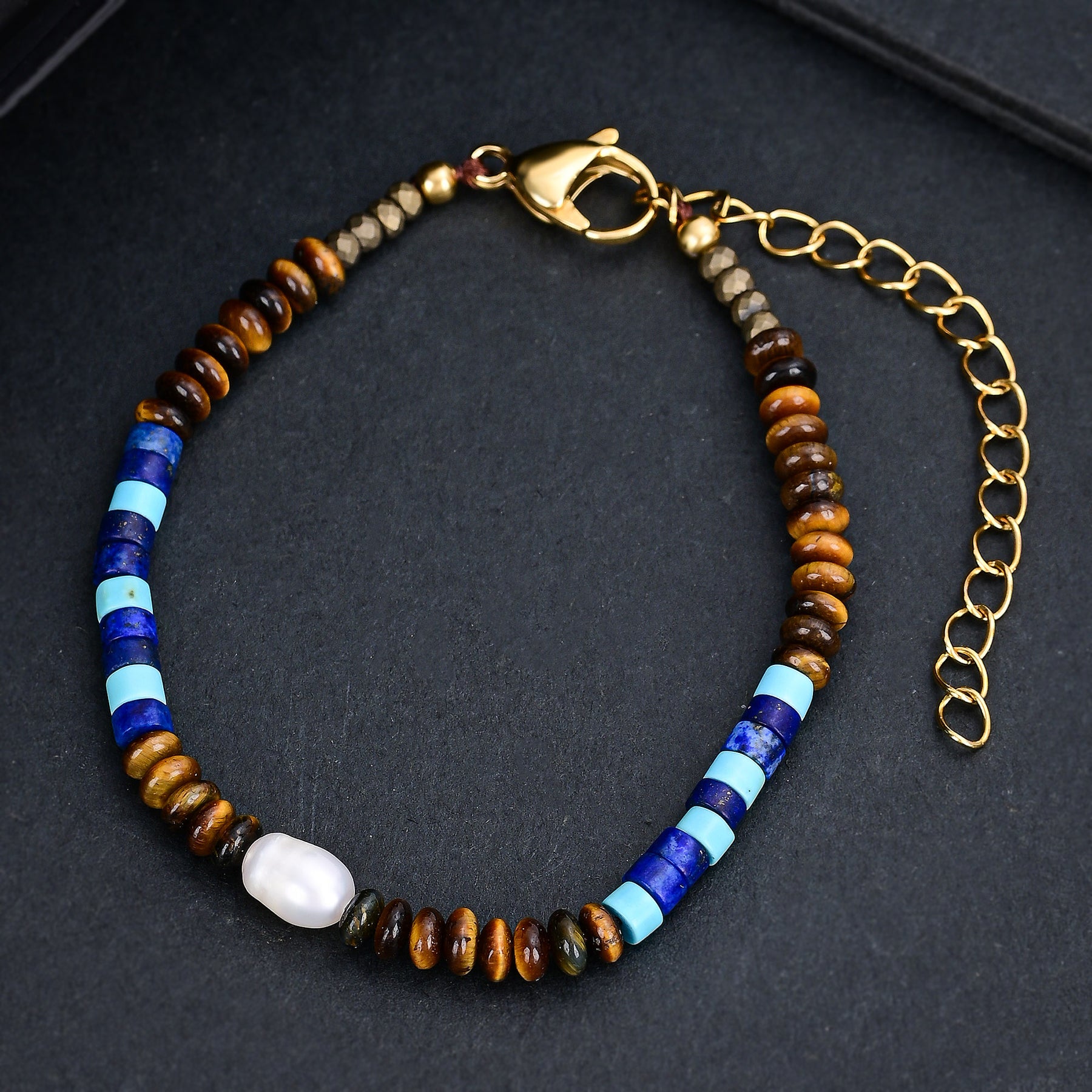 Pulsera Protector de Ojos Esmeralda para Hombres