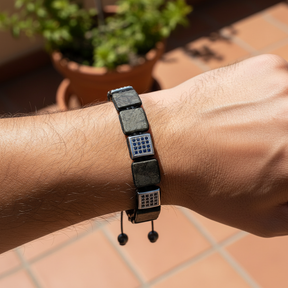 Pulsera de Pirita para Hombre