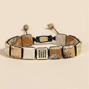 Pulsera de piedra Picture para hombre