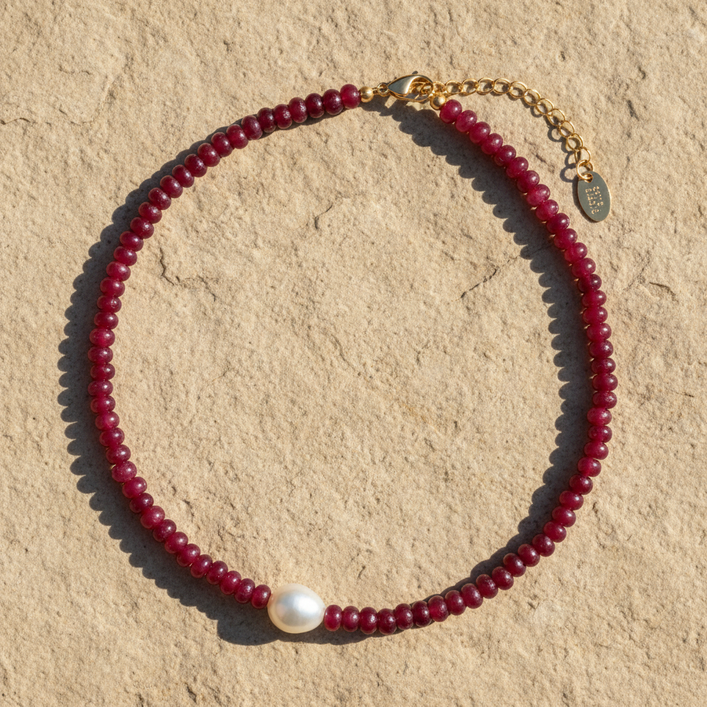 Collar de Armonía de Perla de Jade