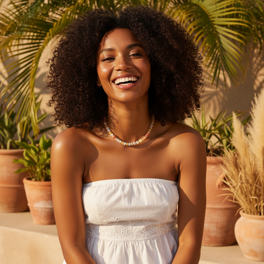 Collar Brillo de Miel