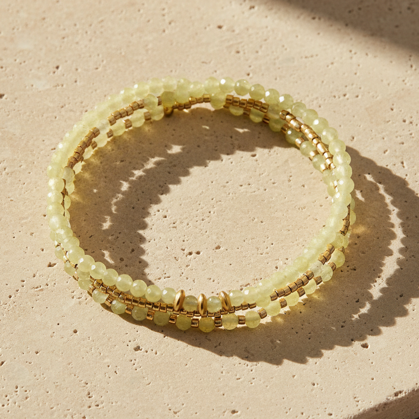 Pulsera/Collar Multiestilo Golden Light