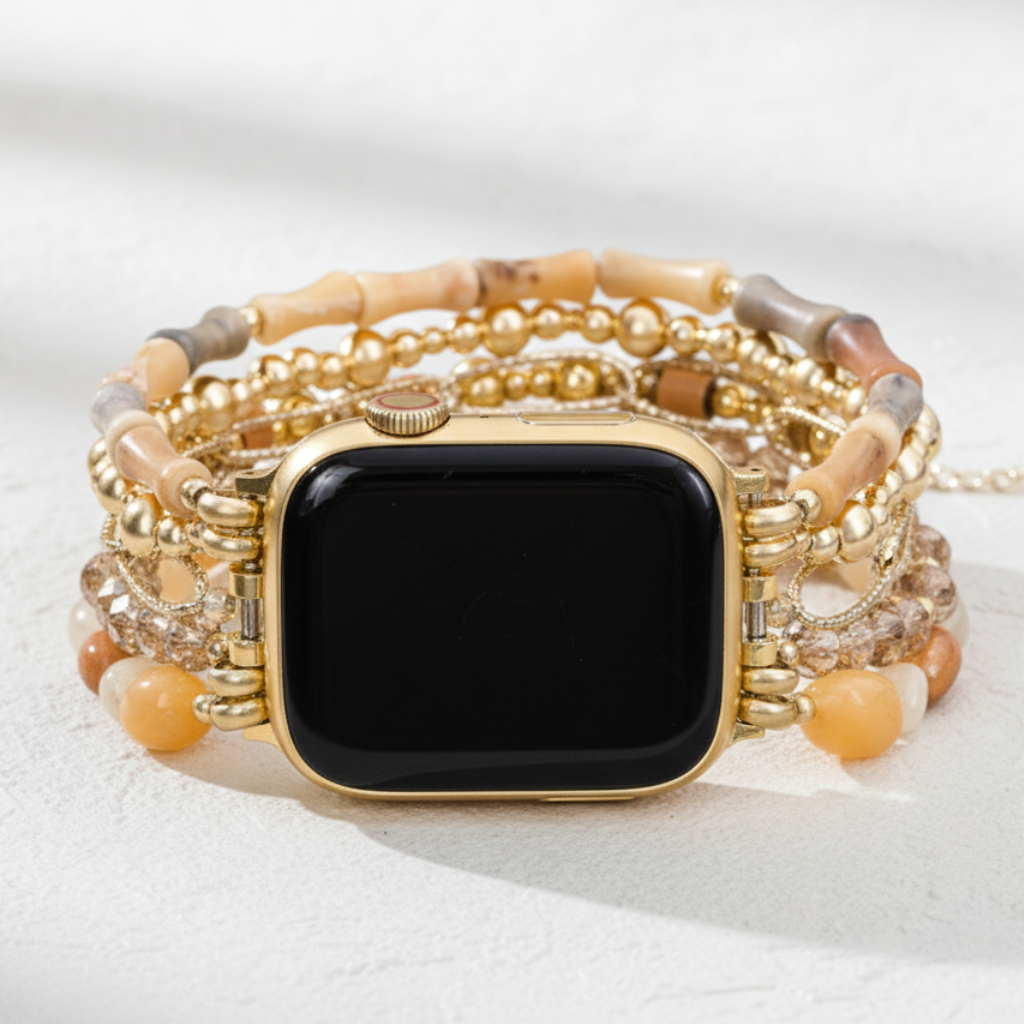 Correa elástica para Apple Watch atardecer del Sahara