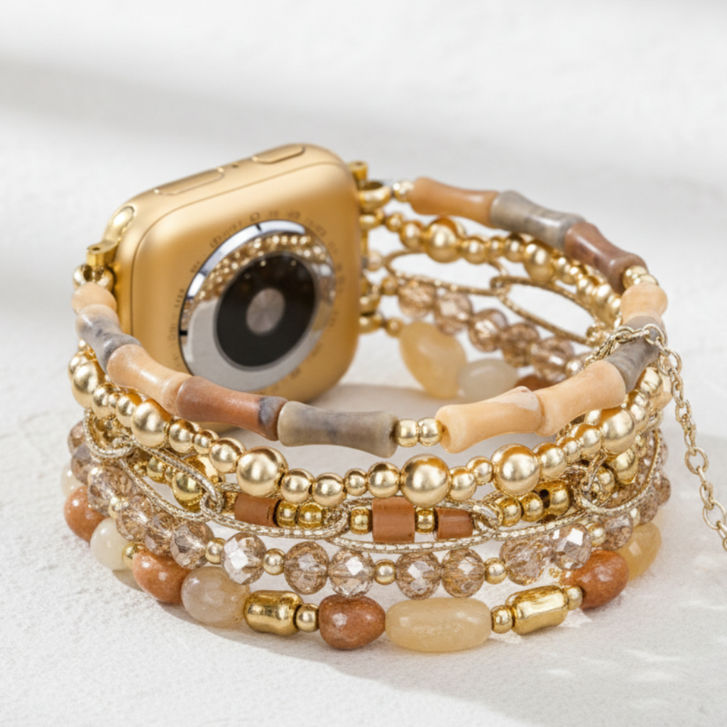 Correa elástica para Apple Watch atardecer del Sahara