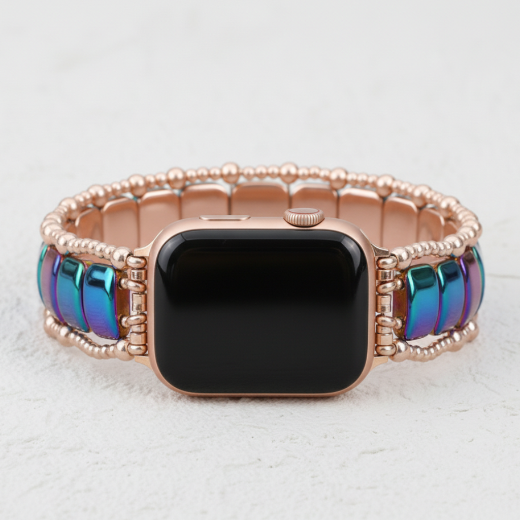 Correa elástica Rose Euphoria para Apple Watch