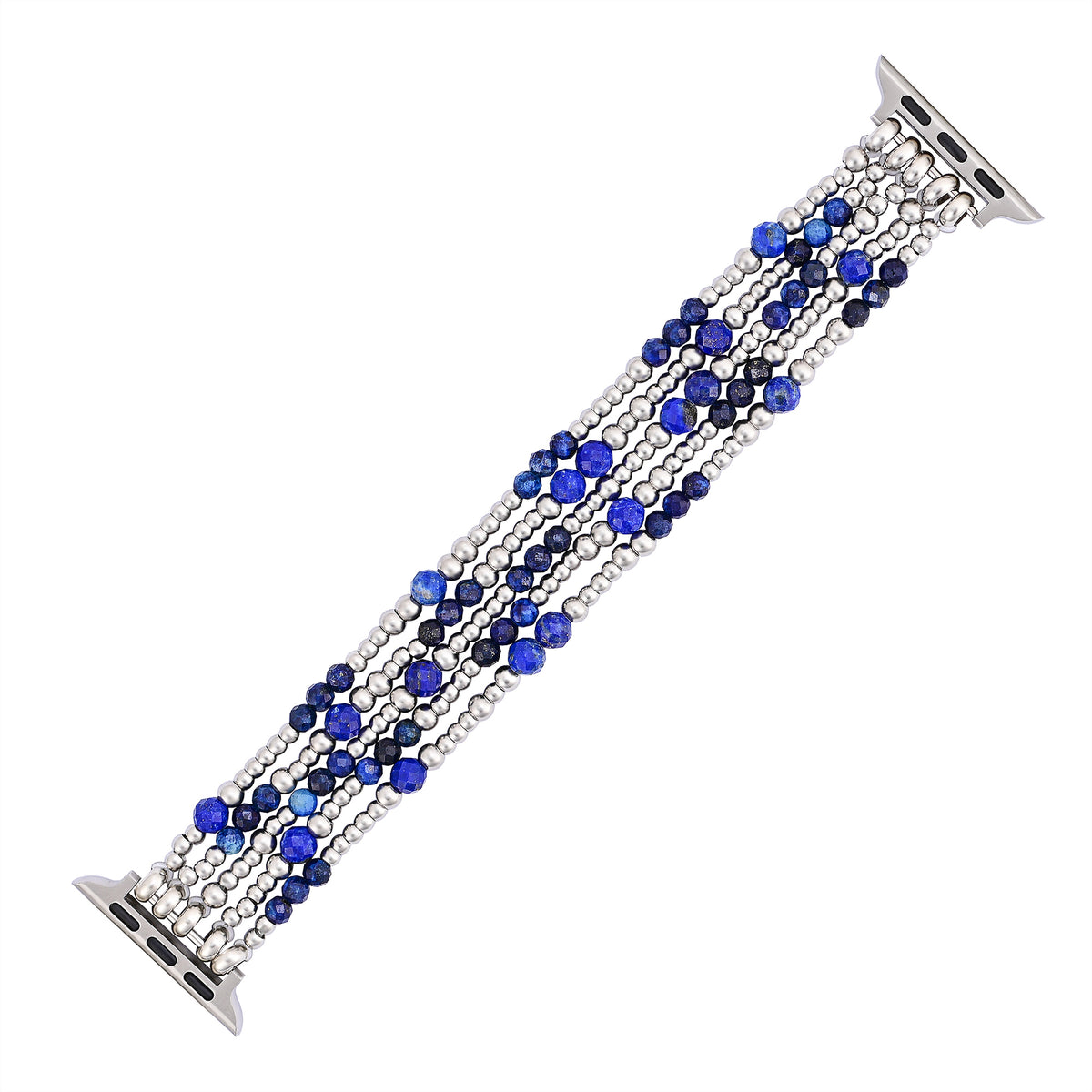 Correa Azure Serenity Silver Stretch Apple Watch