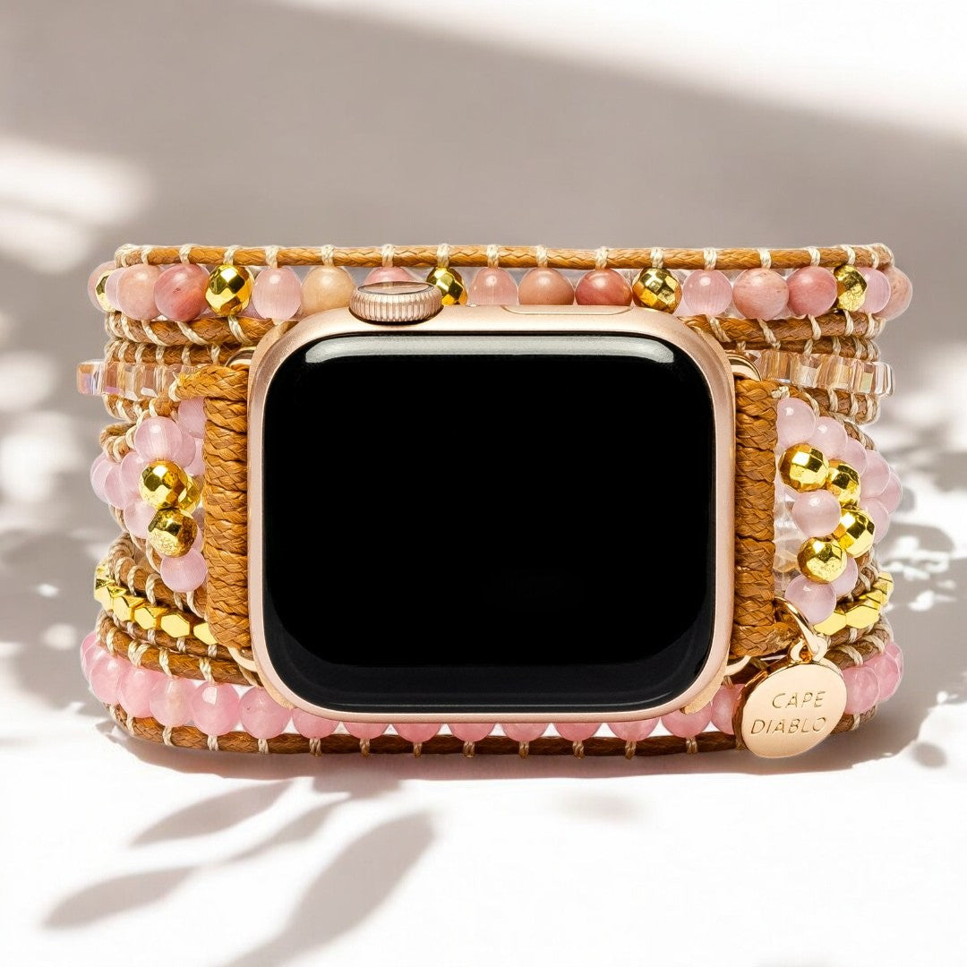 Correa Golden Rose Quartz para Apple Watch