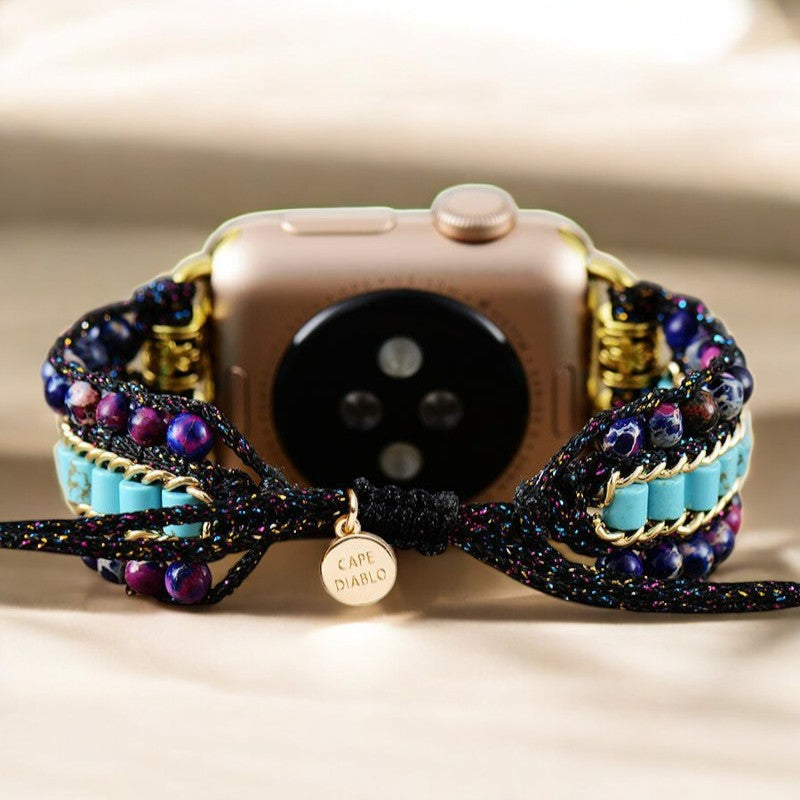 Correa Apple Watch Turquesa Gótica
