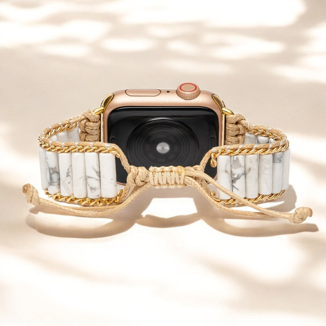 Correa Heavenly Howlite para Apple Watch