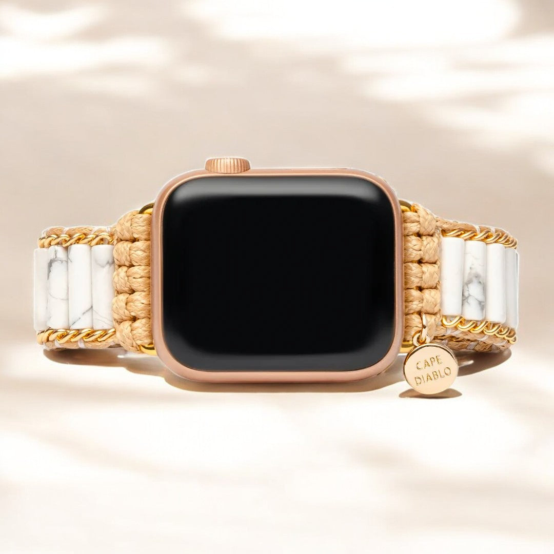 Correa Heavenly Howlite para Apple Watch