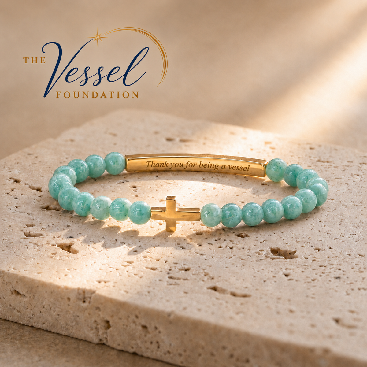 Pulsera «Gracias por ser un Vessel» de The Vessel Foundation