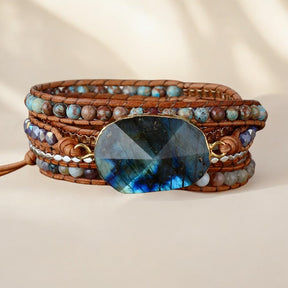 Pulsera envolvente Labradorite Wanderer