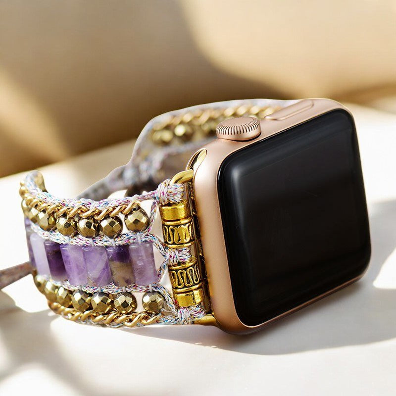 Correa Majestic Amethyst Apple Watch
