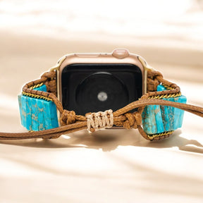 Correa para Apple Watch con protección color turquesa nativa