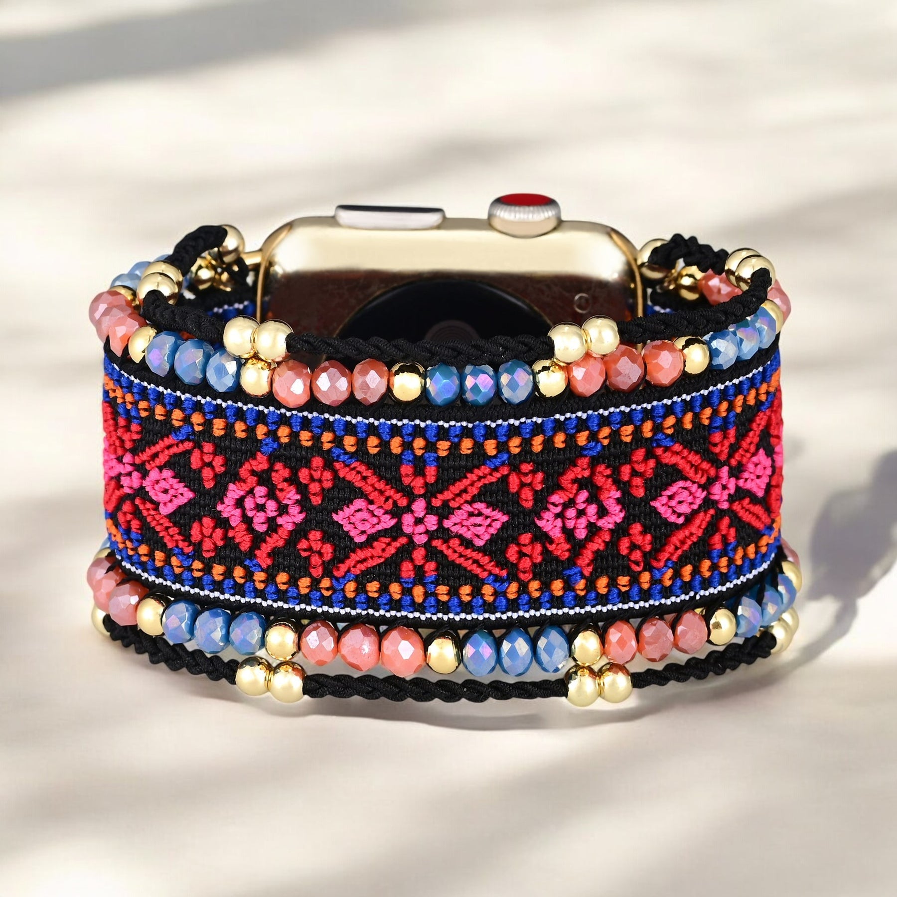 Correa Royal Garnet Apple Watch