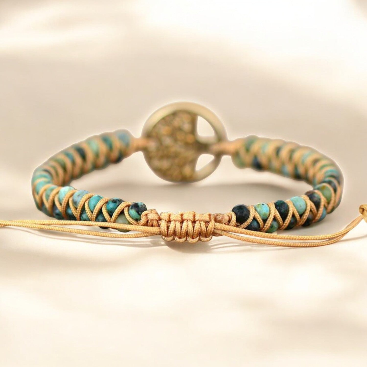 Pulsera Árbol de la Vida de Jaspe Africano