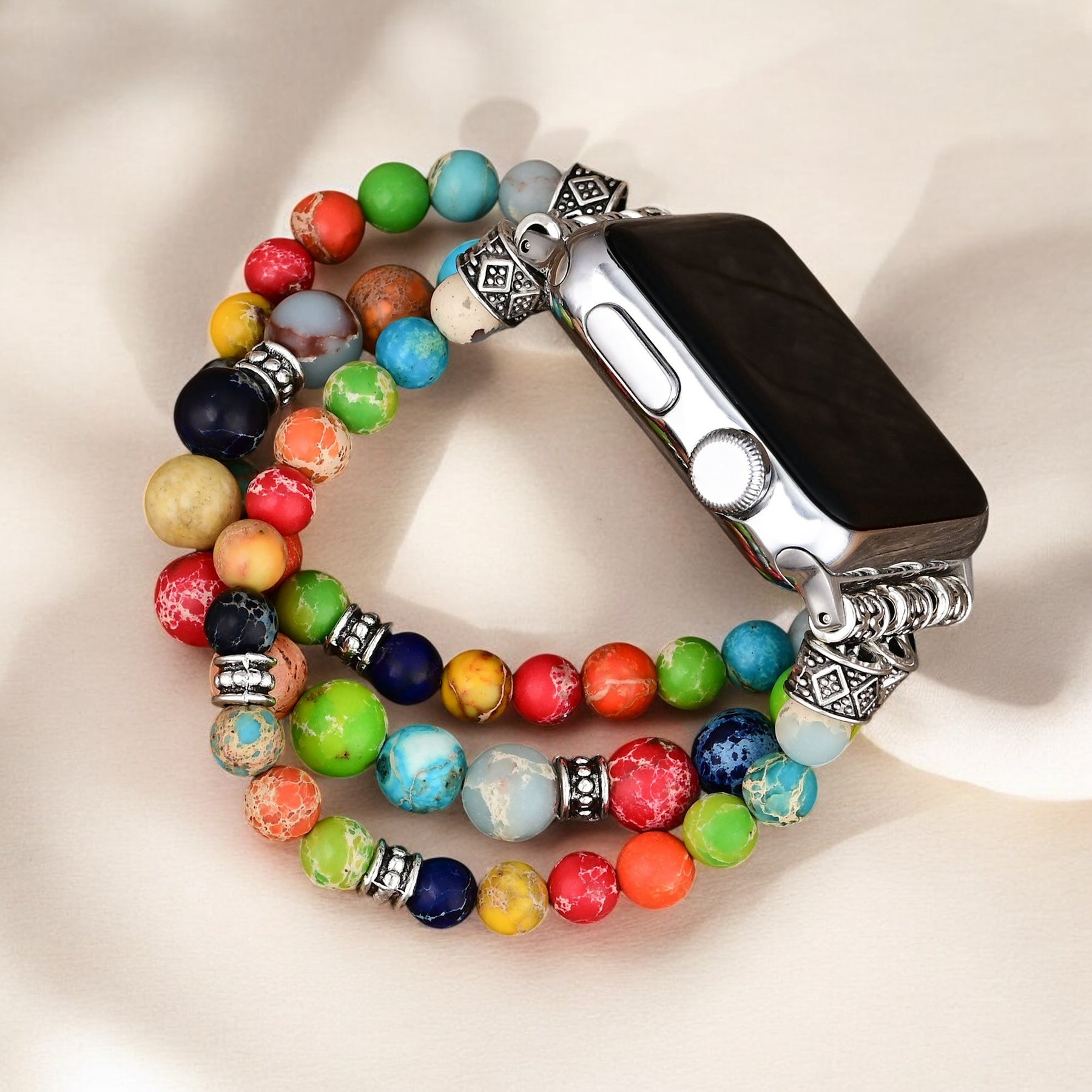 Correa Vibrante para Estiramiento de Chakra Apple Watch