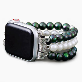 Galaxy Pearl Stretch Apple Watch Strap - Cape Diablo