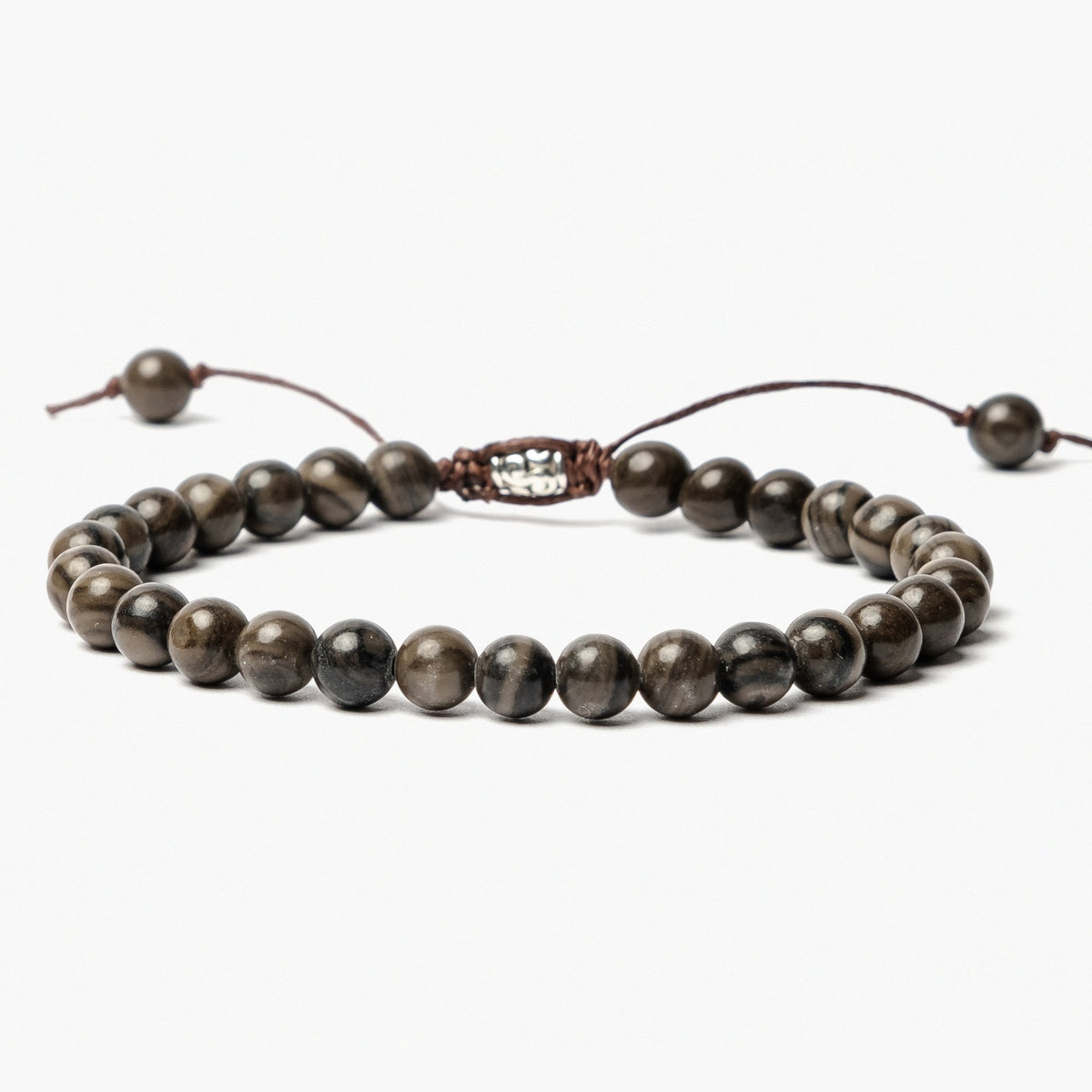 Men's Black Jasper Bracelet - Cape Diablo