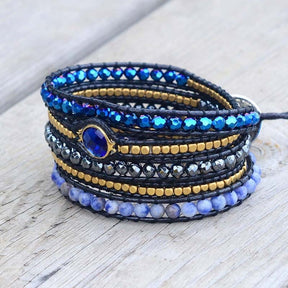 Peaceful Dream Crystal Wrap Bracelet - Cape Diablo