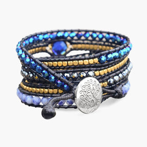 Peaceful Dream Crystal Wrap Bracelet - Cape Diablo