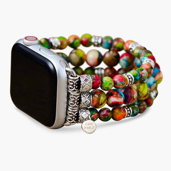 Correa Vineyard Jasper Stretch Apple Watch